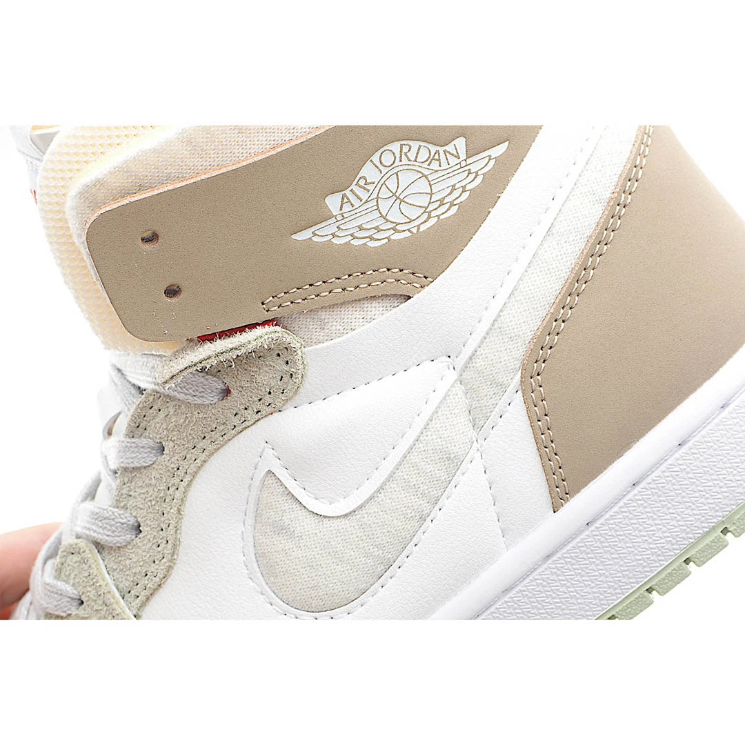 Wmns Air Jordan 1 High Zoom Comfort Olive Aura