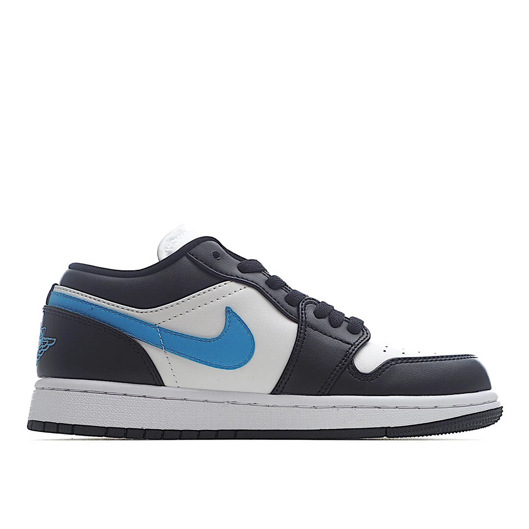 Wmns Air Jordan 1 Low Black University Blue