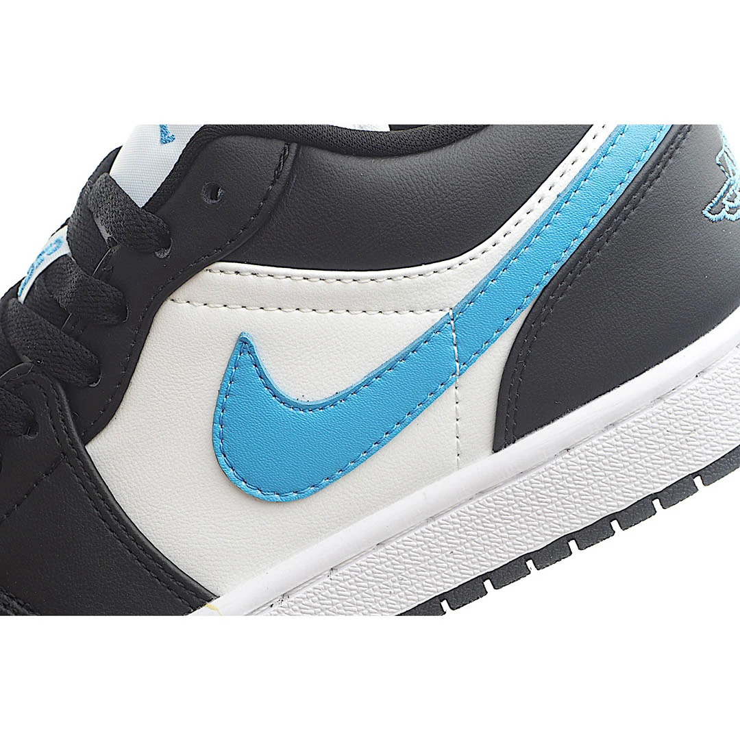 Wmns Air Jordan 1 Low Black University Blue