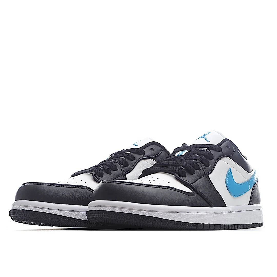 Wmns Air Jordan 1 Low Black University Blue