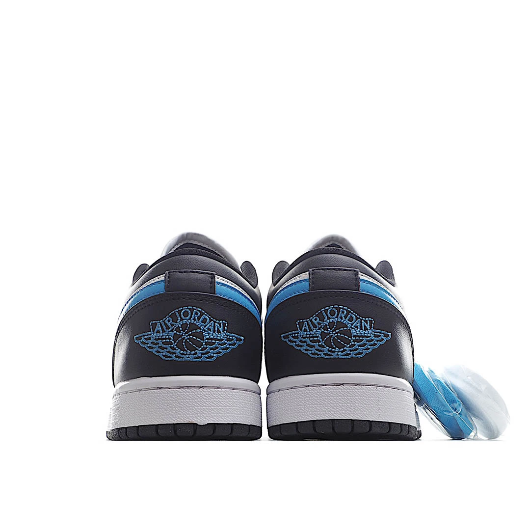 Wmns Air Jordan 1 Low Black University Blue