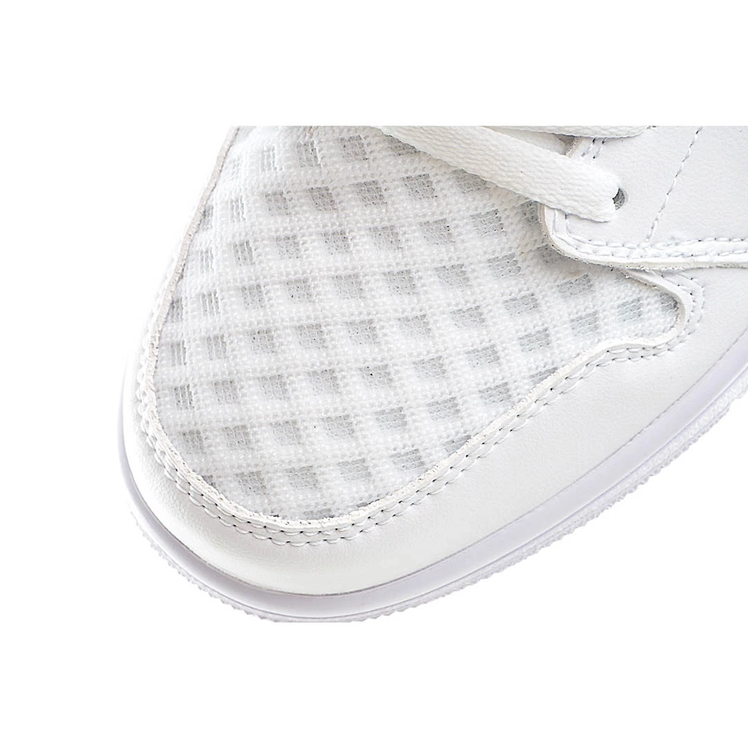 Wmns Air Jordan 1 Low Breathe Triple White