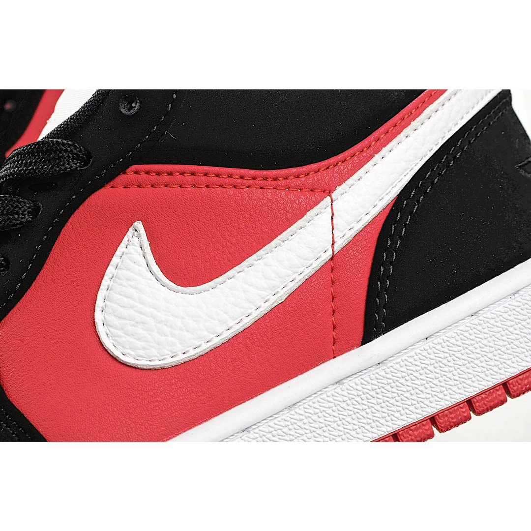 Wmns Air Jordan 1 Low Gym Red Black