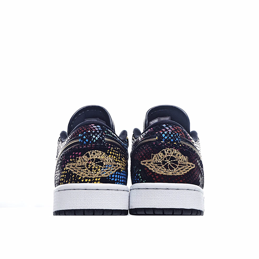 Wmns Air Jordan 1 Low Multi Snakeskin