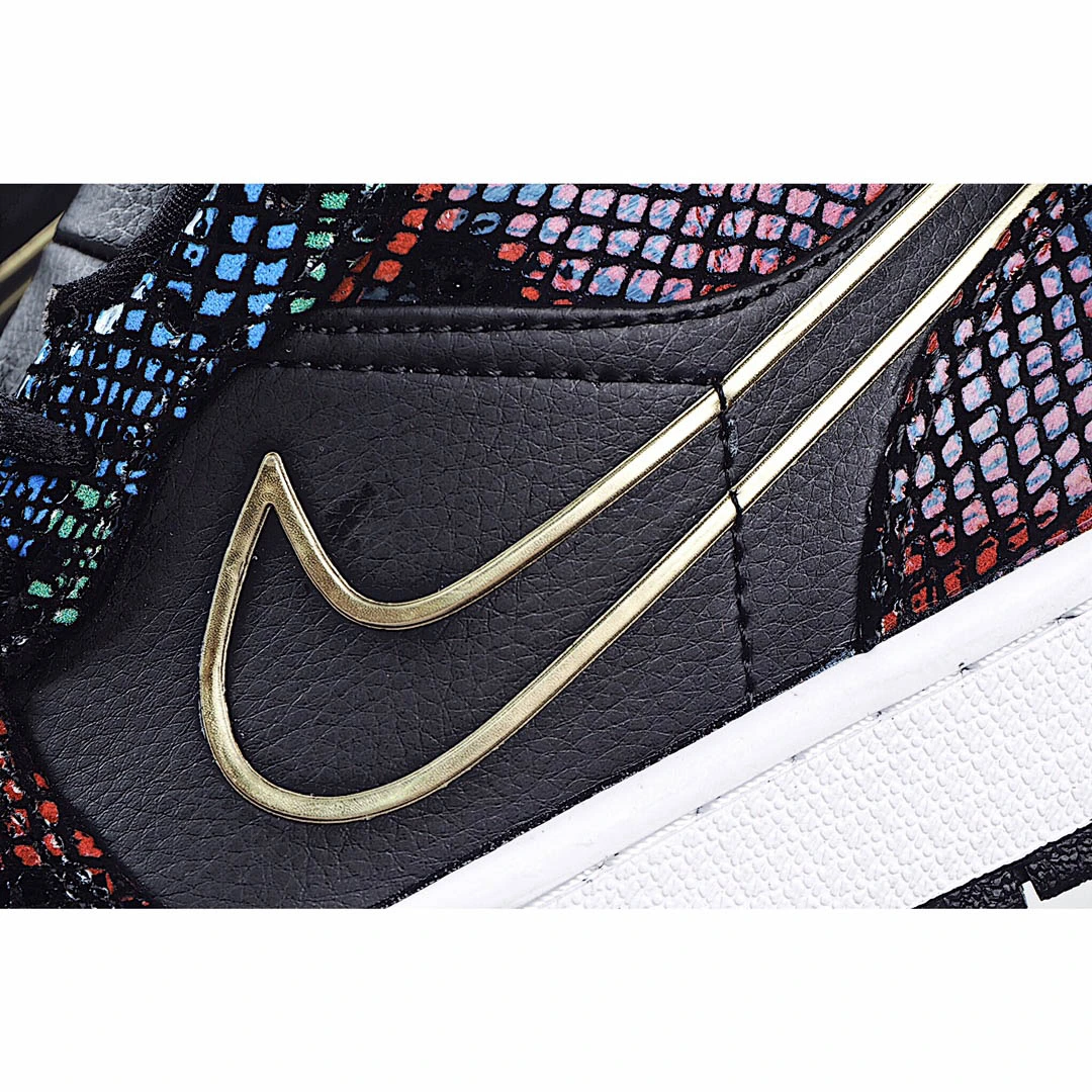 Wmns Air Jordan 1 Low Multi Snakeskin