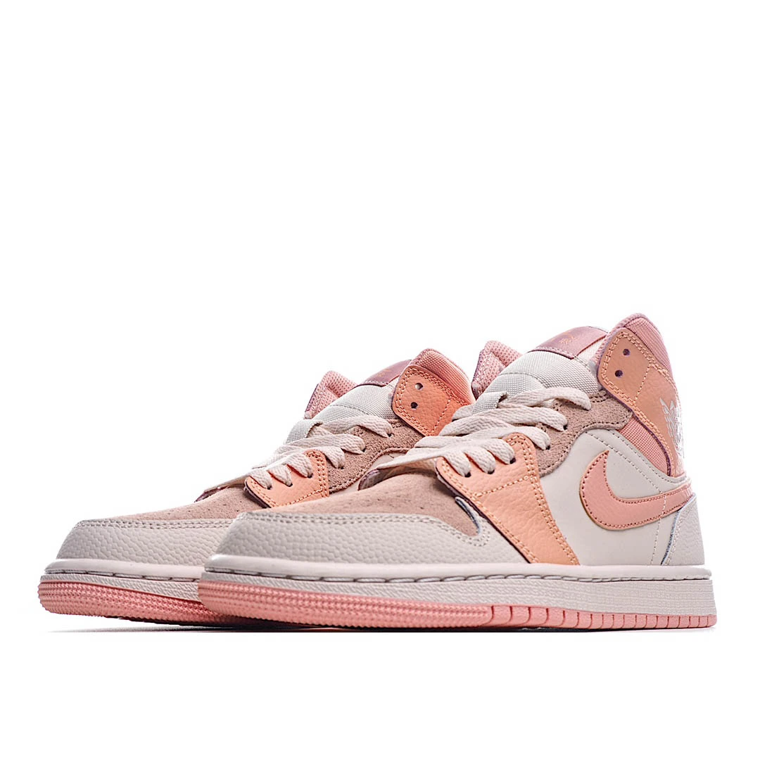 Wmns Air Jordan 1 Mid Apricot