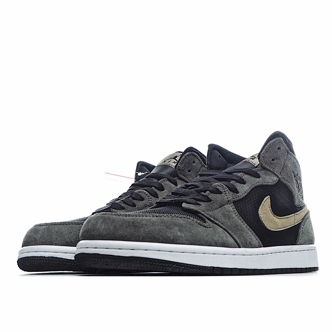 Wmns Air Jordan 1 Mid Olive