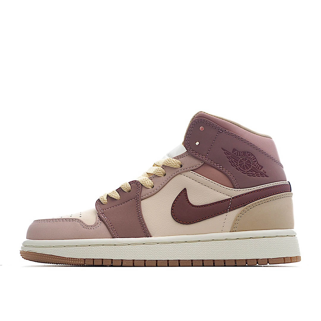 Wmns Air Jordan 1 Mid SE Dark Pony Smoky Mauve