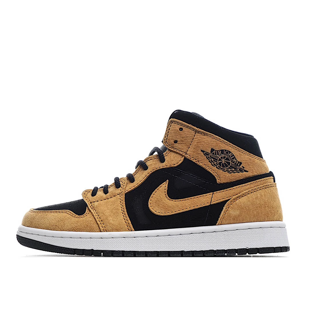 Wmns Air Jordan 1 Mid SE Desert Ochre