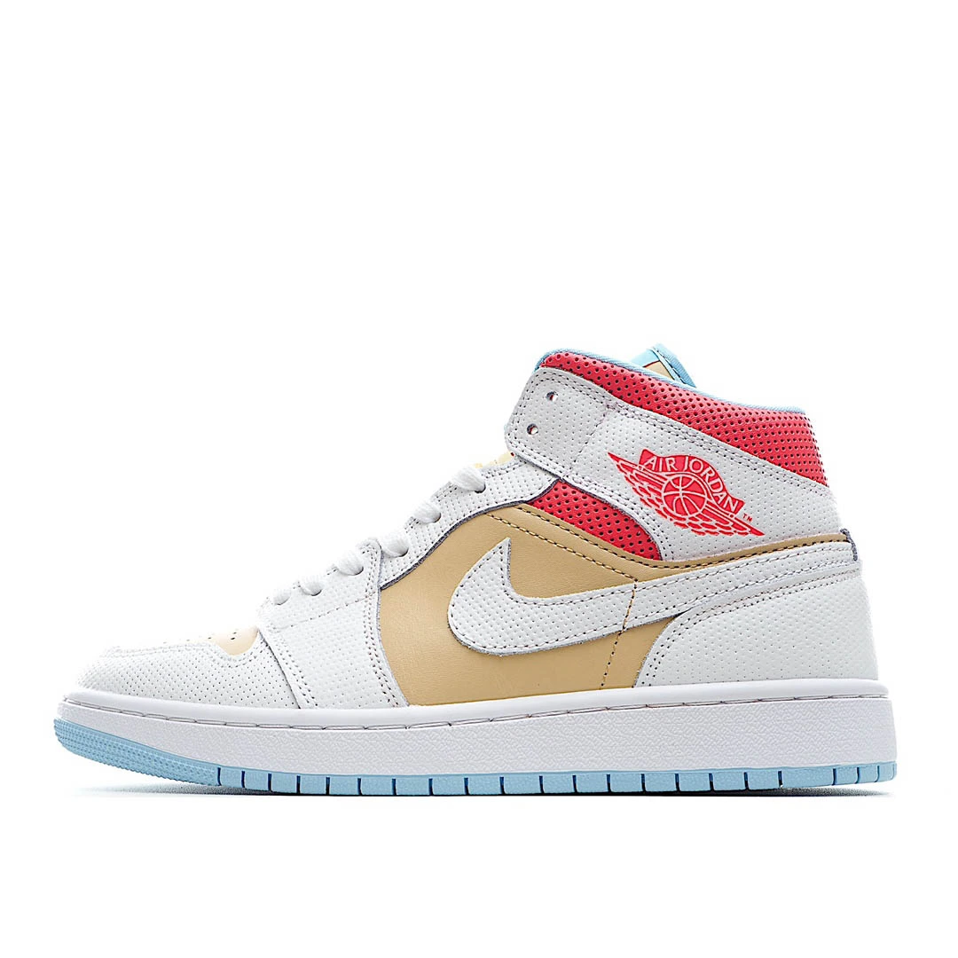 Wmns Air Jordan 1 Mid SE Sesame