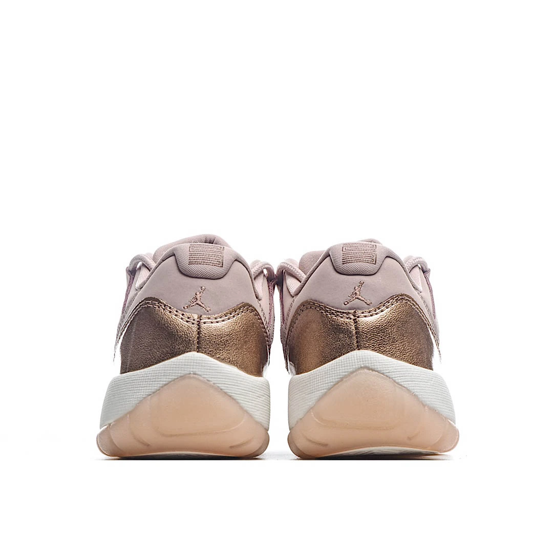 Wmns Air Jordan 11 Low Rose Gold