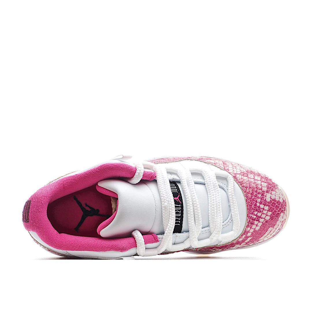 Wmns Air Jordan 11 Retro Low Pink Snakeskin