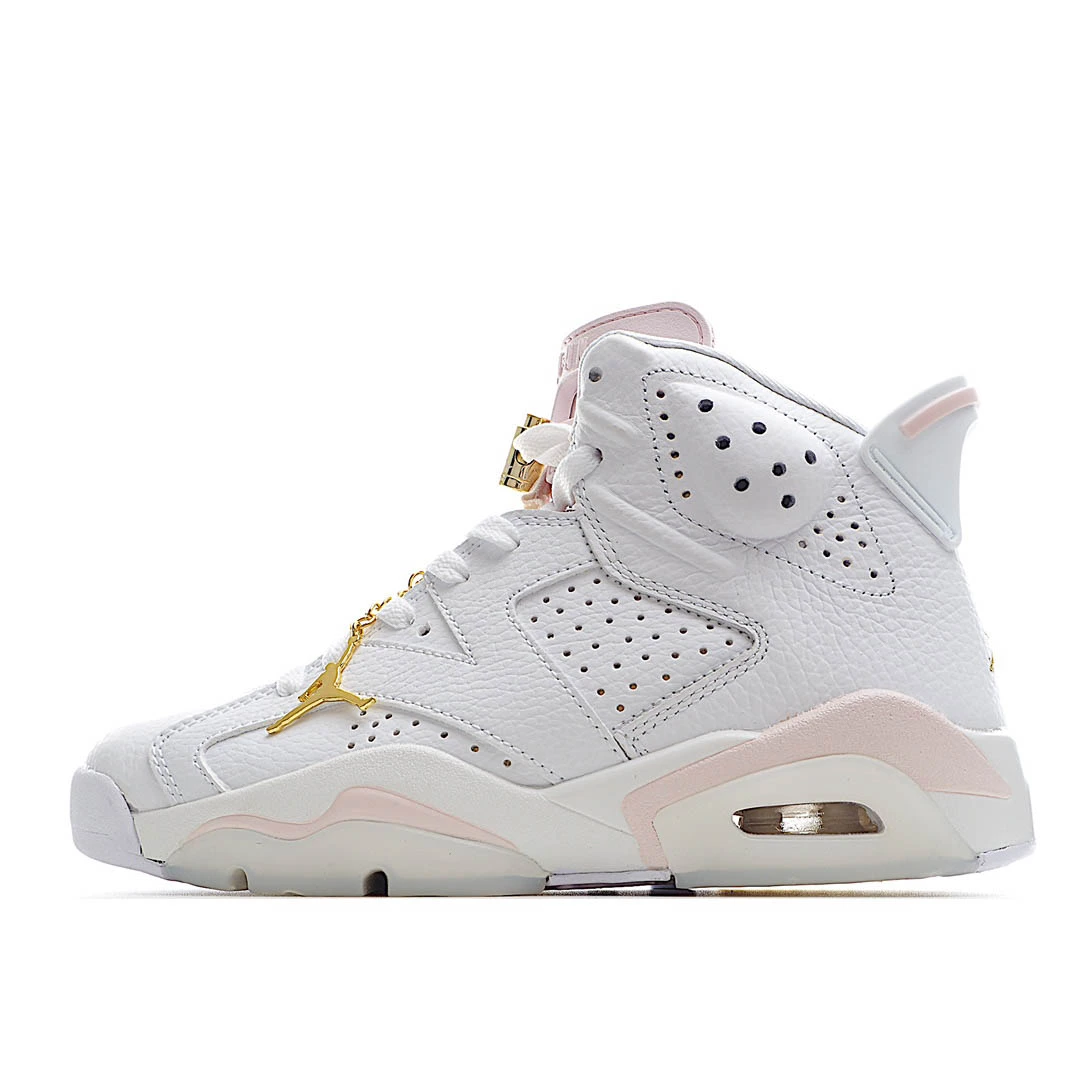 Wmns Air Jordan 6 Retro Gold Hoops