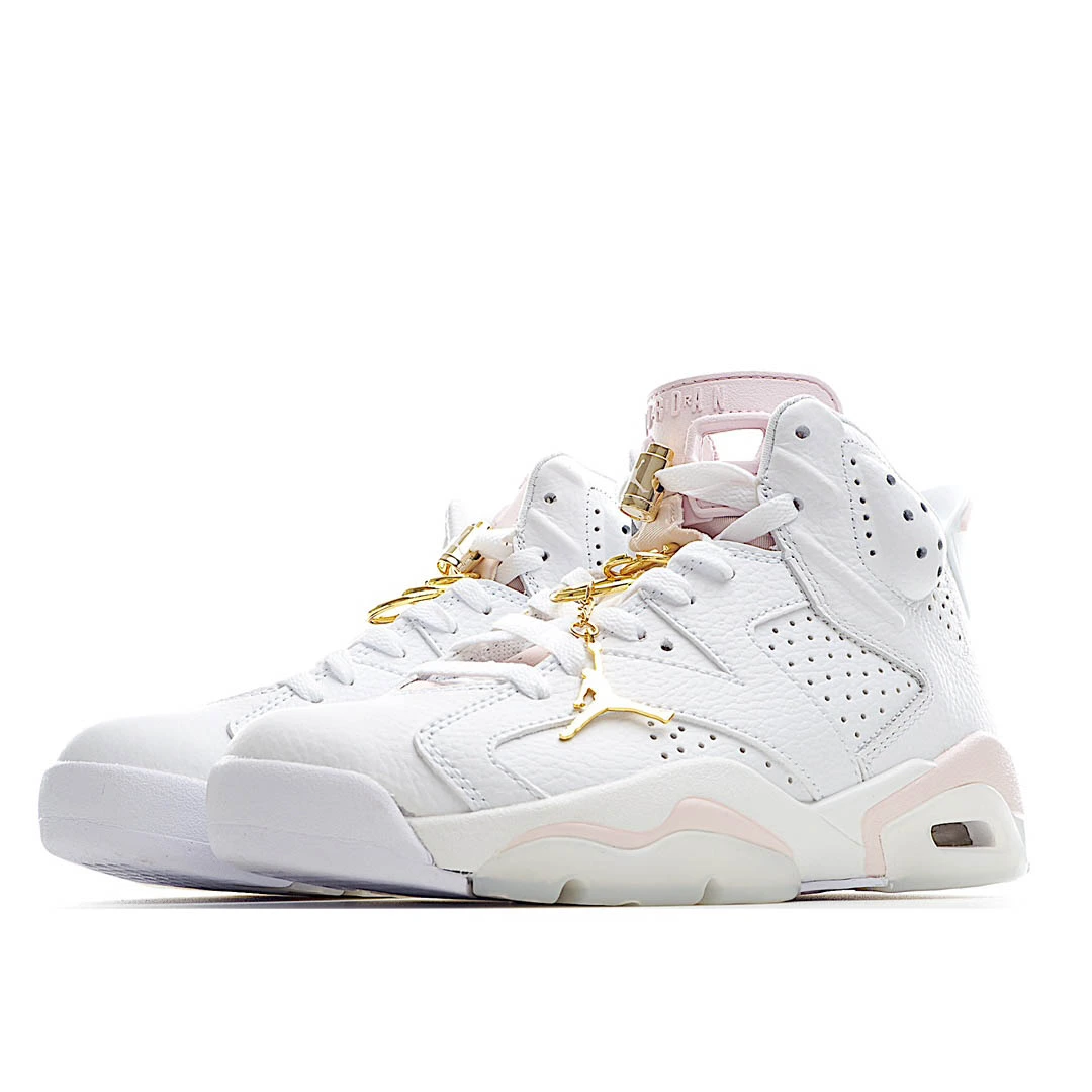 Wmns Air Jordan 6 Retro Gold Hoops