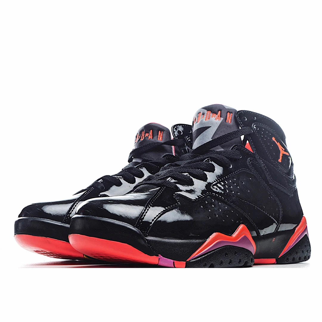 Wmns Air Jordan 7 Retro Black Gloss