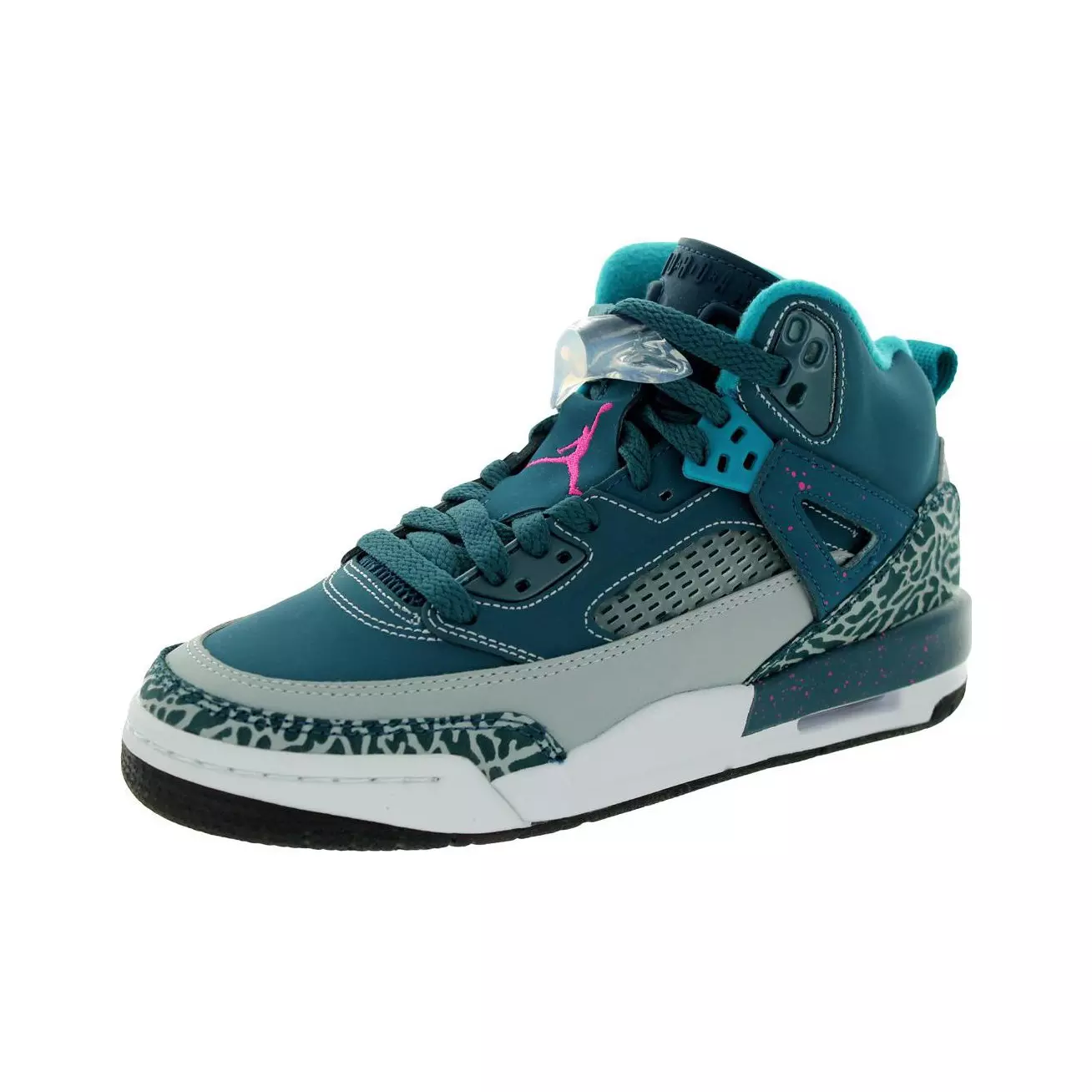 Jordan Spizike Basketball Shoes Womens Mid-Top Blue