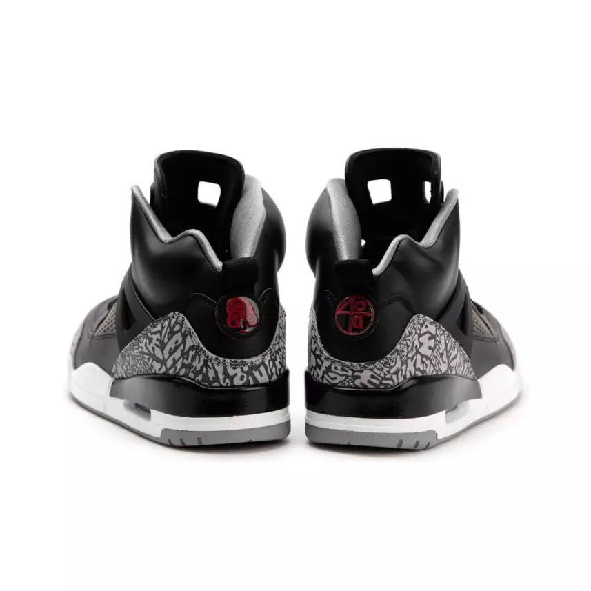 Jordan Spizike Black Cement