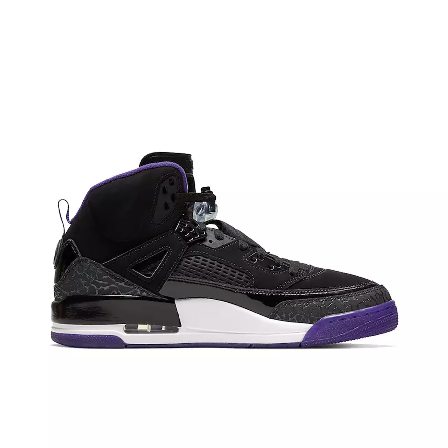 Jordan Spizike Black Court Purple