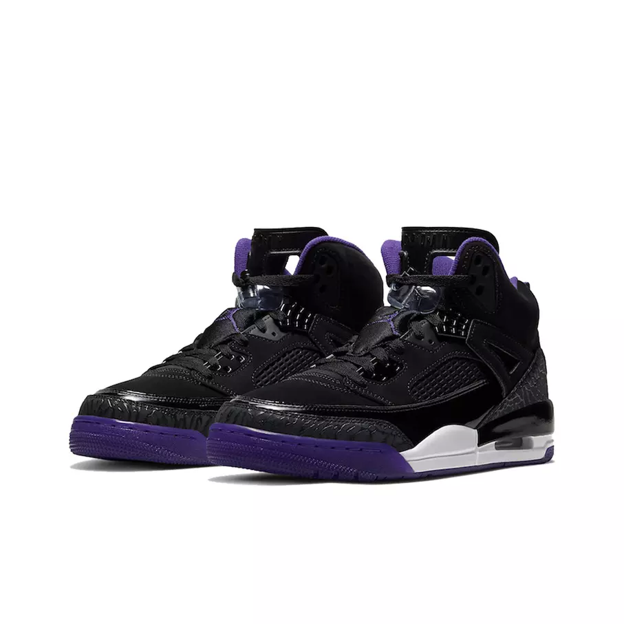 Jordan Spizike Black Court Purple