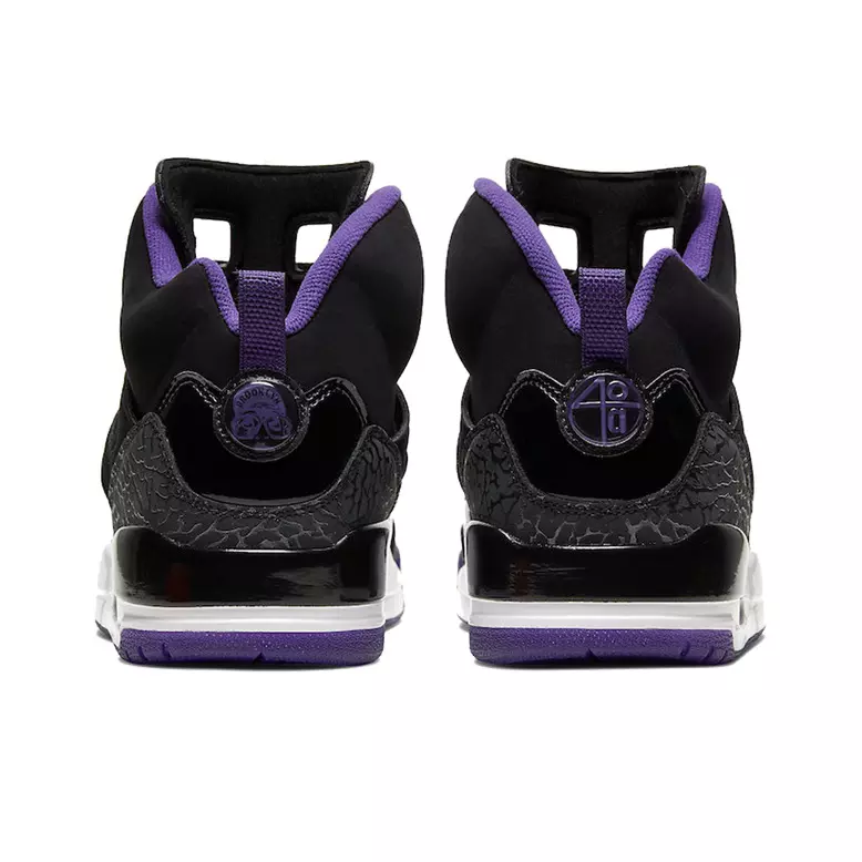 Jordan Spizike Black Court Purple