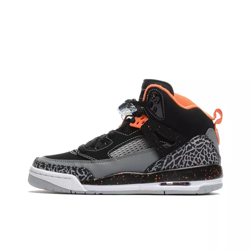 Jordan Spizike Black Electric Orange GS