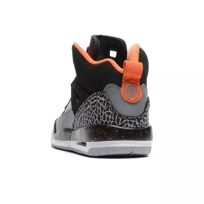 Jordan Spizike Black Electric Orange GS