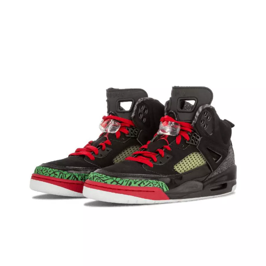 Jordan Spizike Black Varsity Red