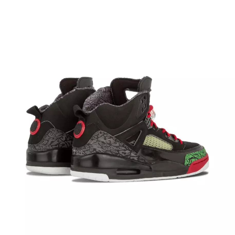 Jordan Spizike Black Varsity Red