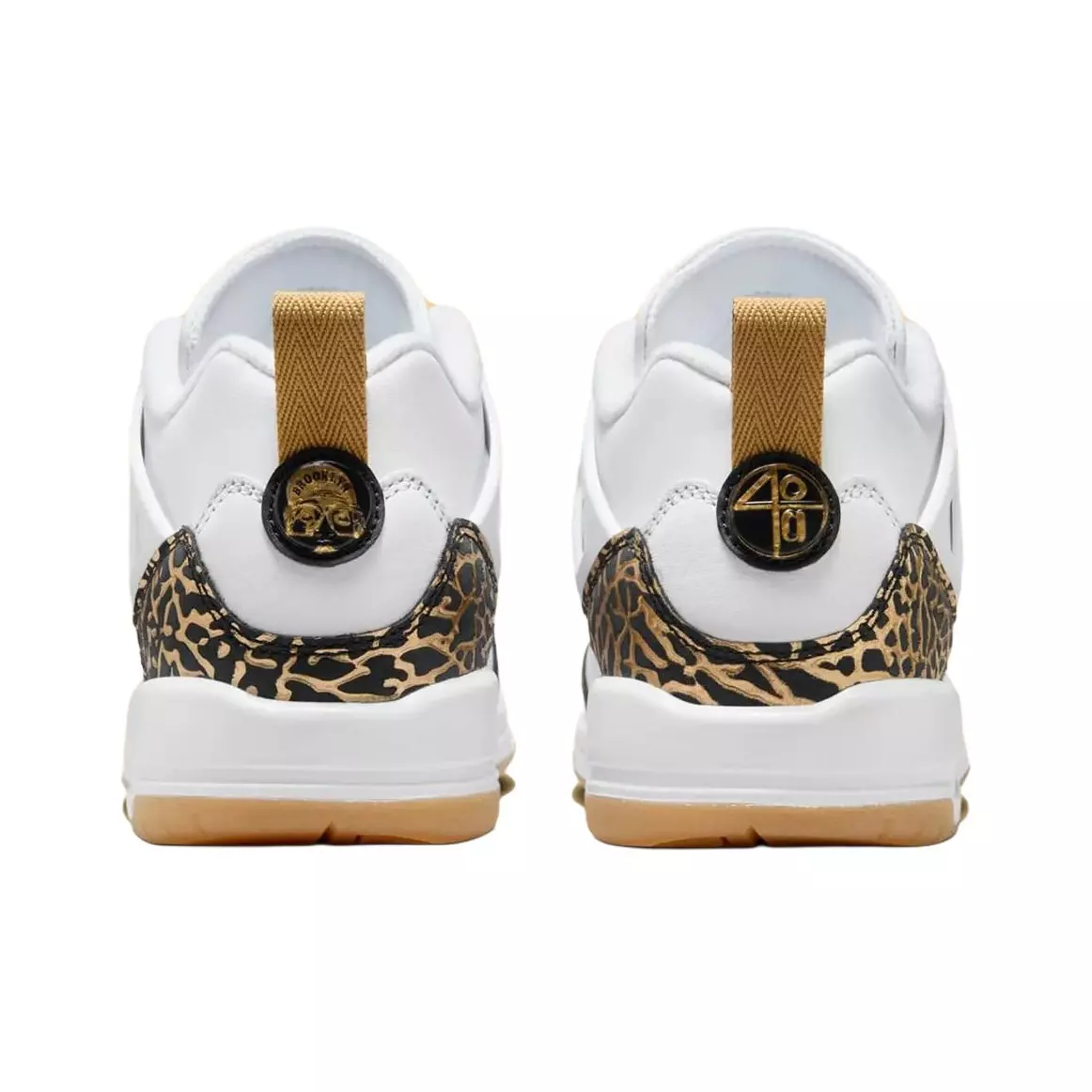 Jordan Spizike Low Mocha Gold GS