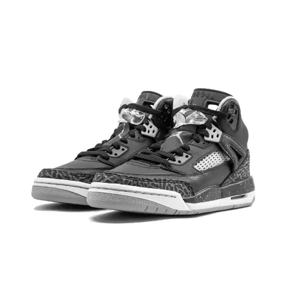 Jordan Spizike Vintage Basketball Shoes Men High-Top Black