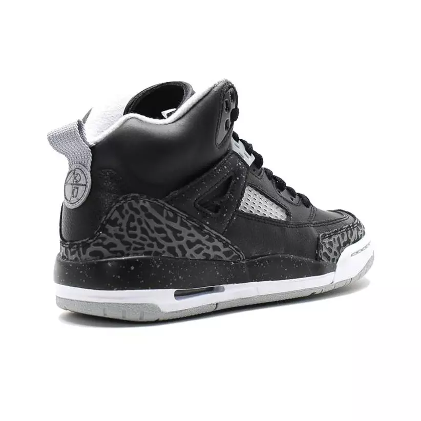 Jordan Spizike Vintage Basketball Shoes Men High-Top Black