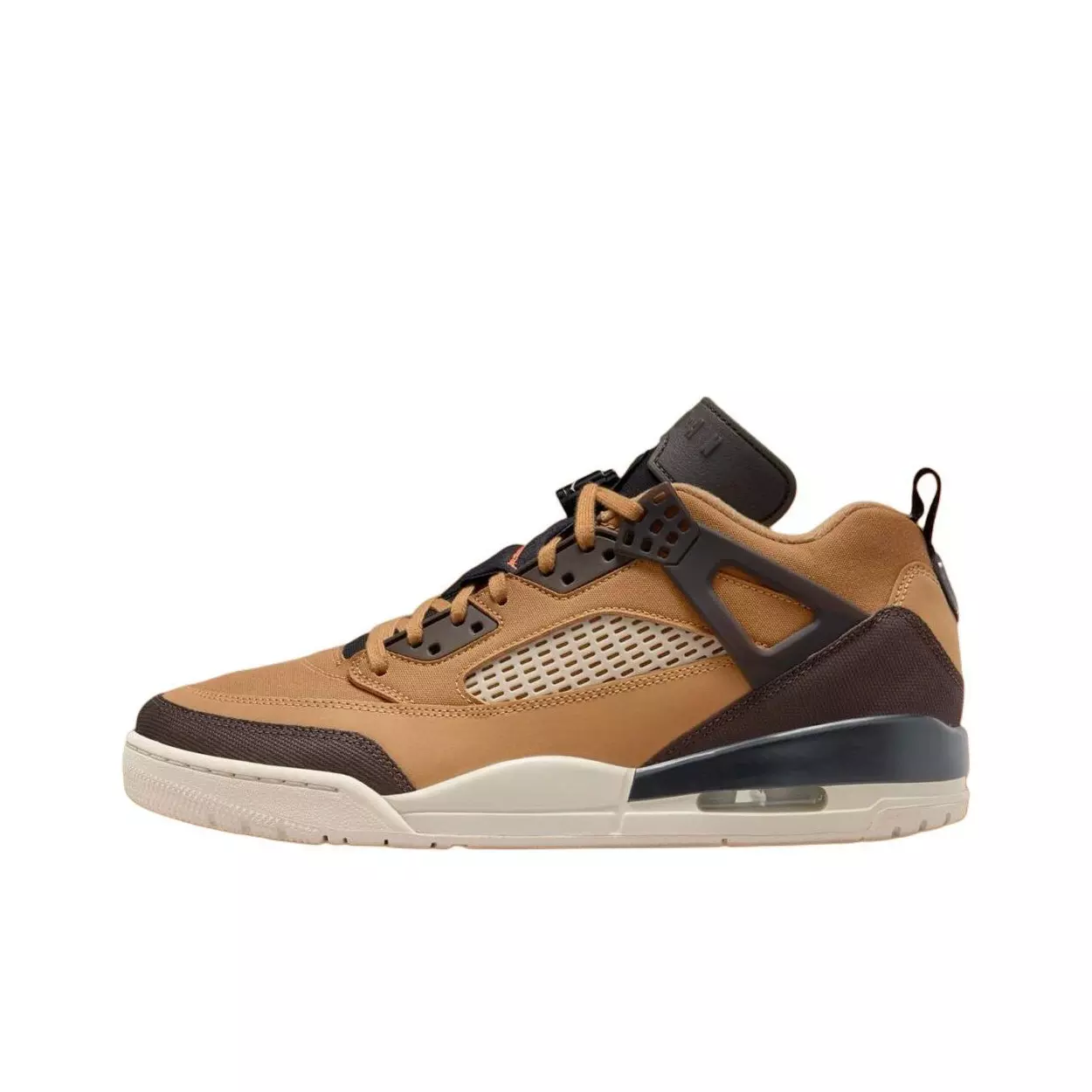 Jordan Spizike Vintage Basketball Shoes Men Low-Top Brown