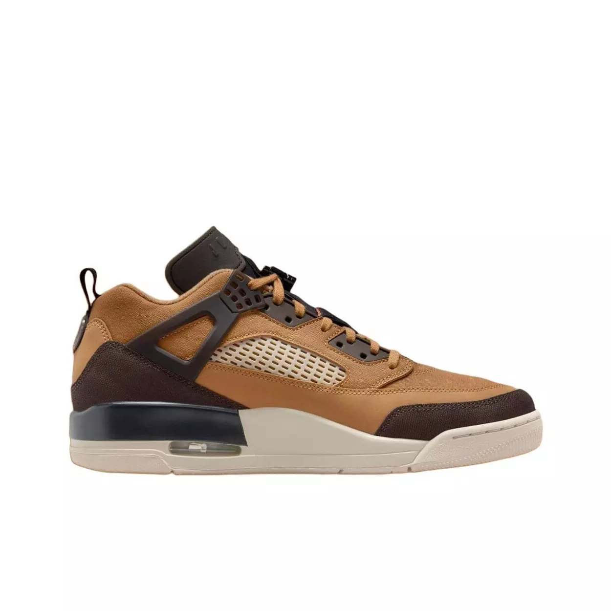 Jordan Spizike Vintage Basketball Shoes Men Low-Top Brown