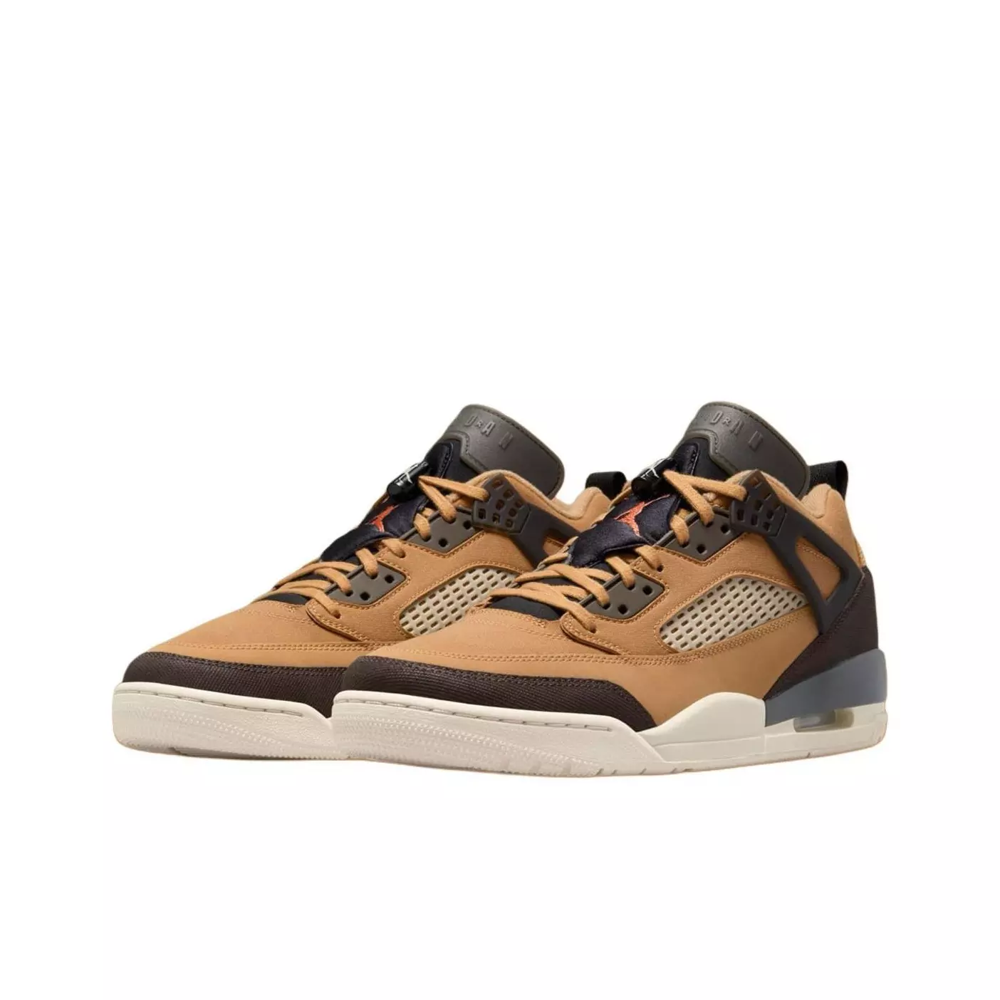 Jordan Spizike Vintage Basketball Shoes Men Low-Top Brown