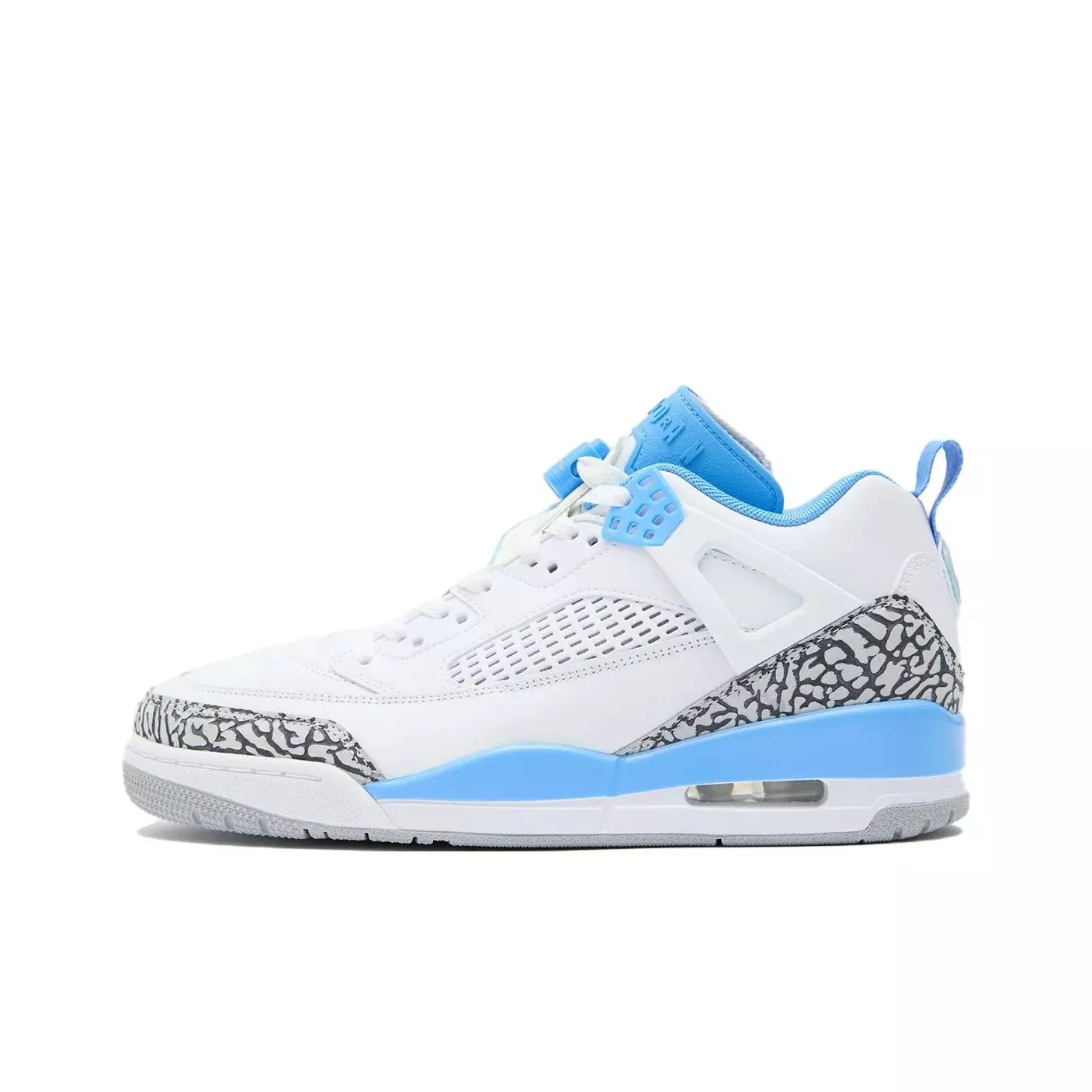 Jordan Spizike Vintage Basketball Shoes Unisex Low-Top White-Blue