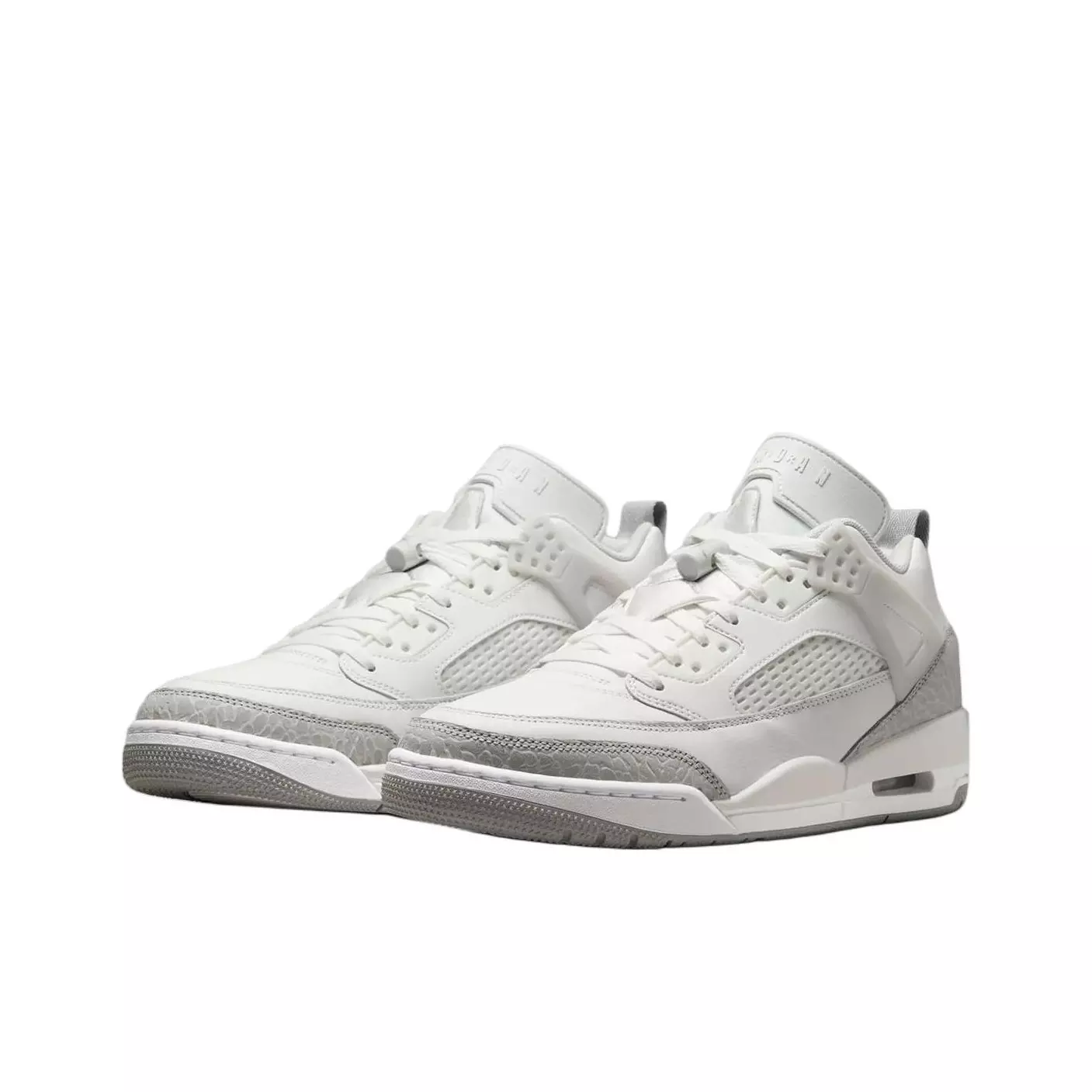 Jordan Spizike Vintage Basketball Shoes Unisex Low-Top White-Gray