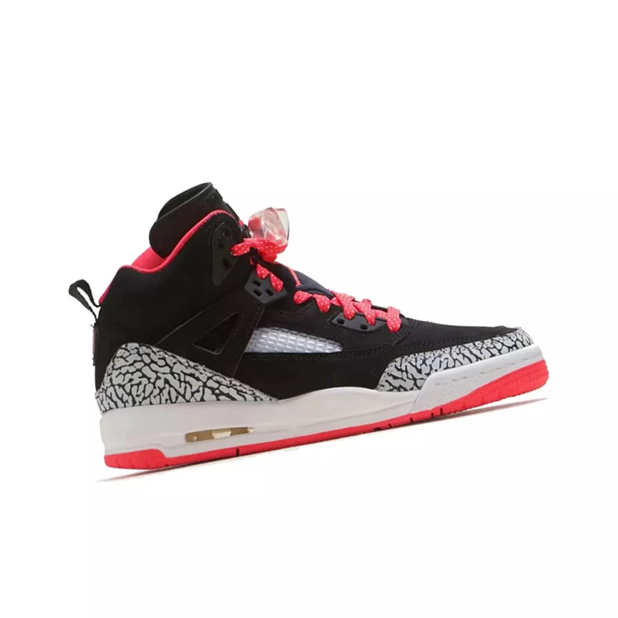 Jordan Spizike Vintage Basketball Shoes Womens High-Top Black-White