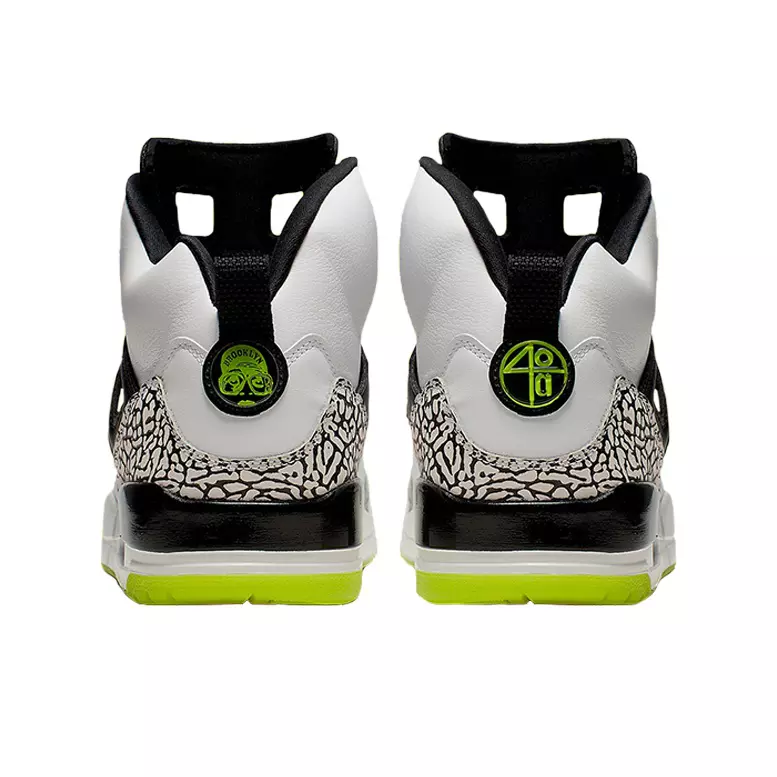 Jordan Spizike White Volt Black