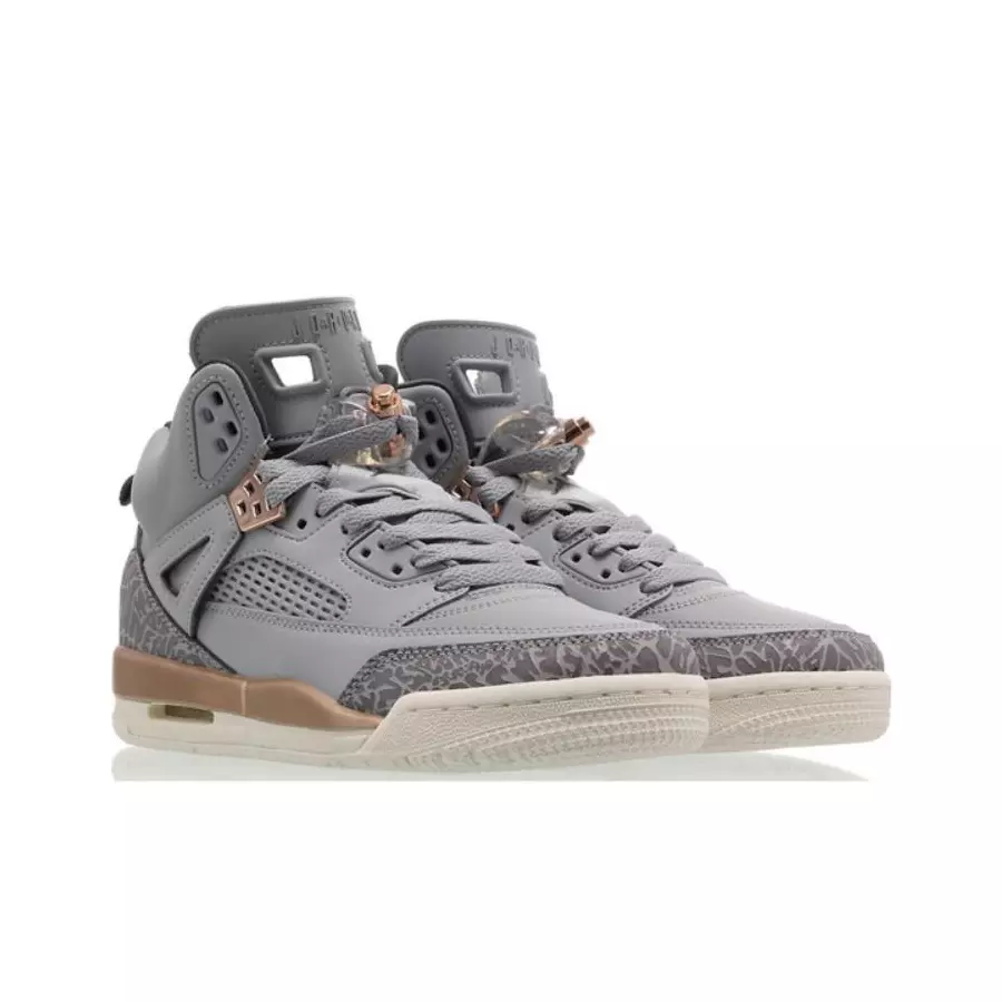 Jordan Spizike Wolf Grey Metallic Red Bronze GS