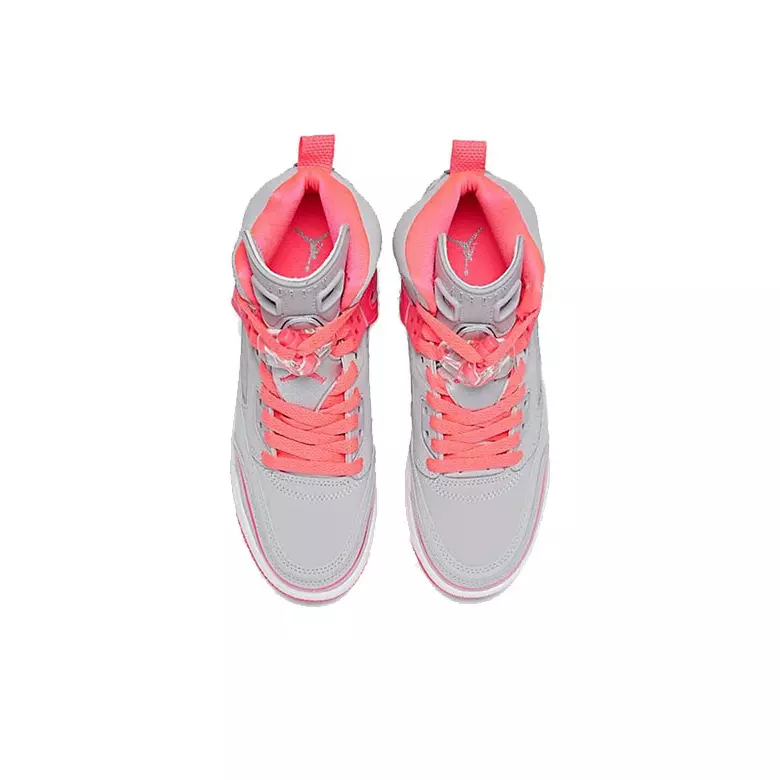 Jordan Spizike Wolf Grey Racer Pink GS